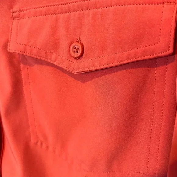 Eddie Bauer Womens Long Sleeve Departure Shirt Button Down Active Lightweight XL - Picture 10 of 15